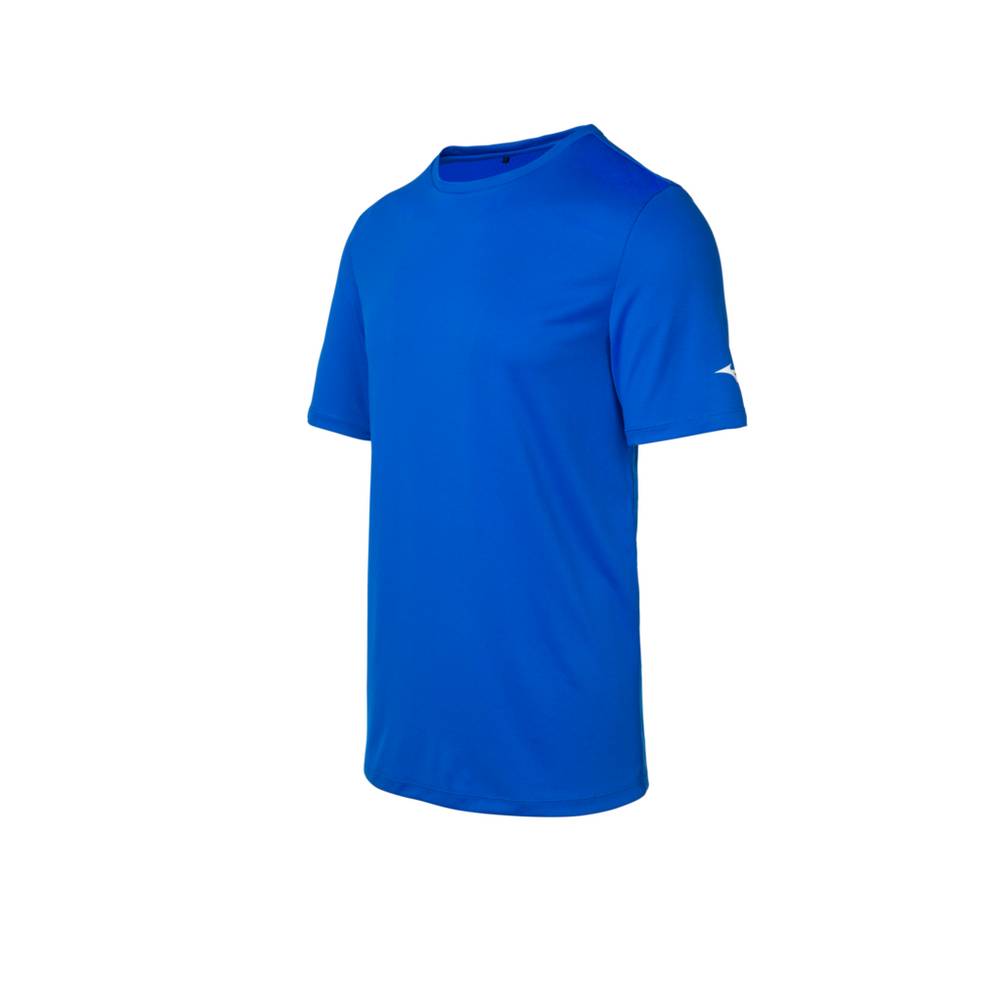 Camisetas Mizuno Hombre Azul Real Comprar BLFR-15467